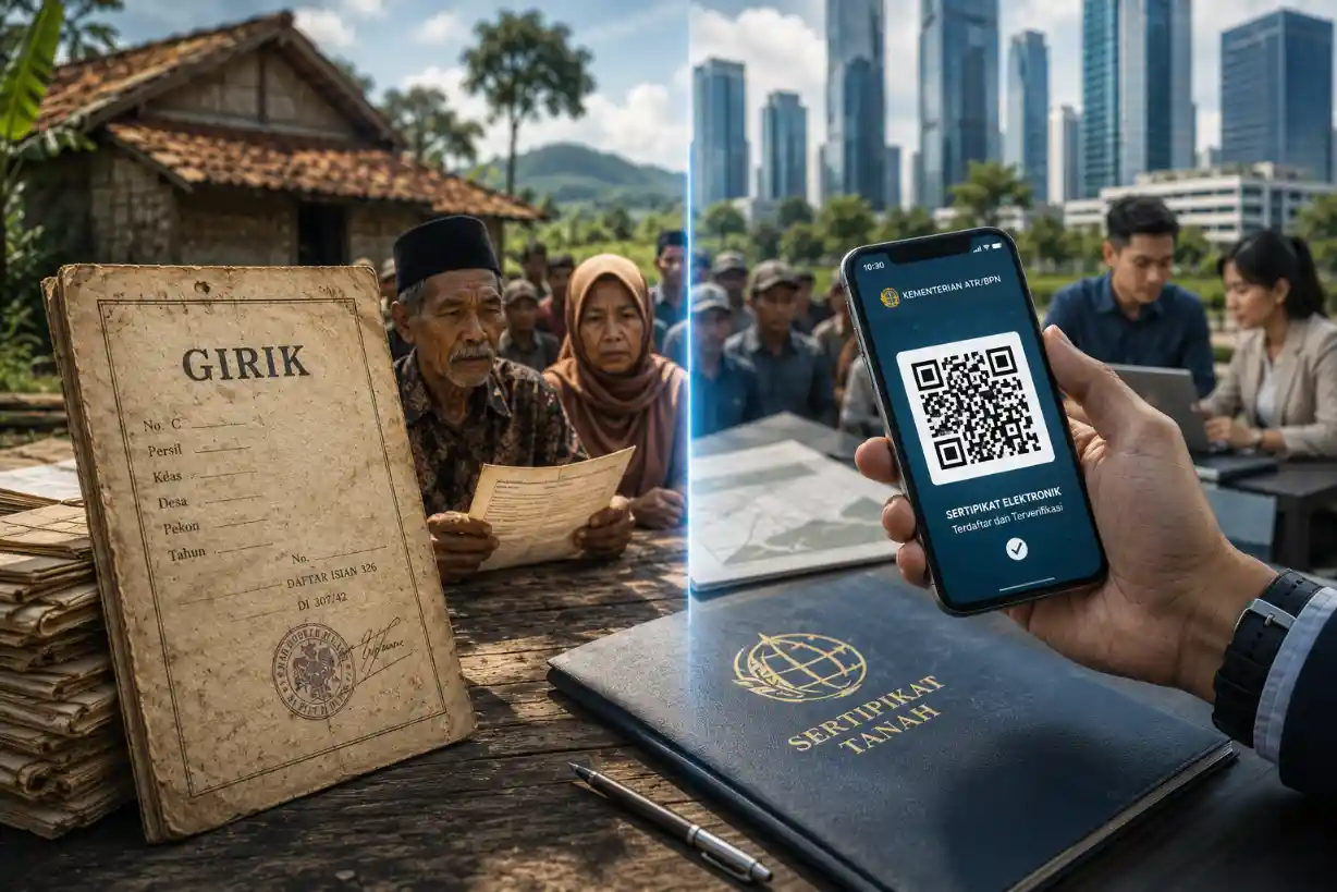 Girik vs Kode QR: Mengurai Dualisme Regulasi Pendaftaran Tanah dan Nasib Jutaan Bidang Tanah Rakyat