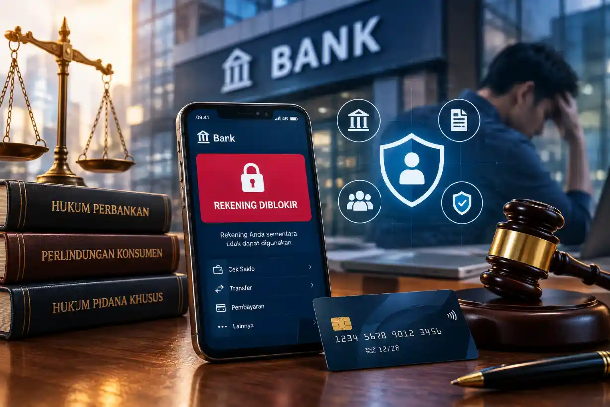 Dilema Pertanggungjawaban Bank atas Pemblokiran Rekening Sepihak: Perspektif Hukum Perbankan dan Perlindungan Konsumen